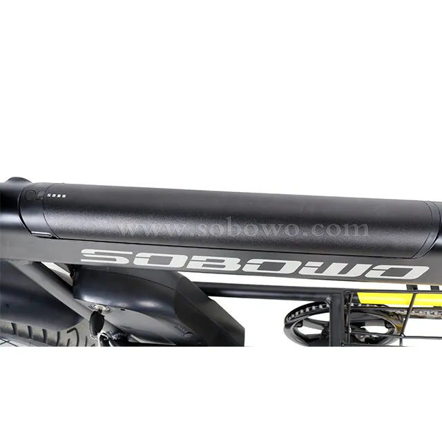 SOBOWO S68 unique design double battery electric fat bike