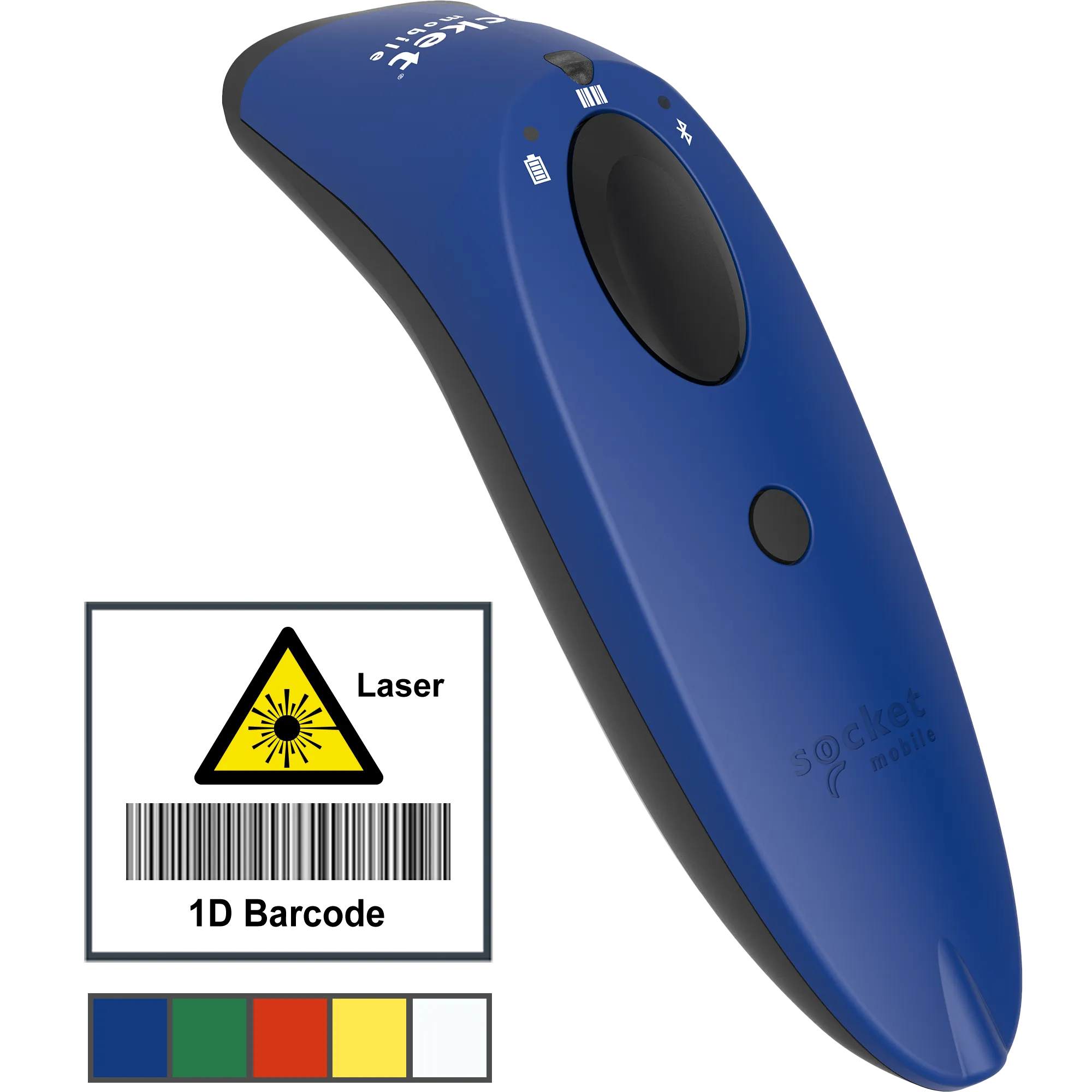 Socket Mobile SocketScan S730 Bluetooth 1D Long Range Laser Barcode Scanner