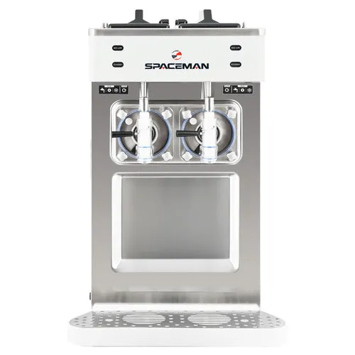 SPACEMAN 6455-C frozen beverage machine with air-cooled design for two flavors
