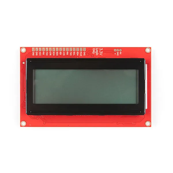 SparkFun 20x4 SerLCD - RGB Backlight (Qwiic)