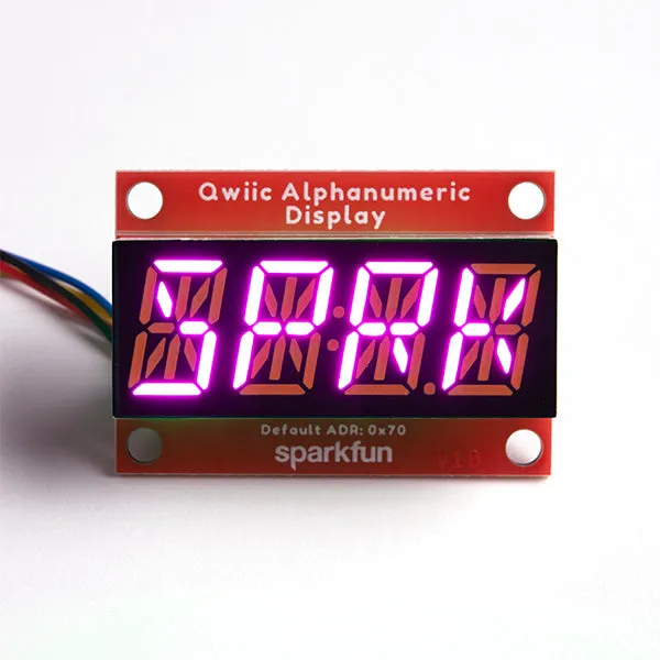 SparkFun Qwiic Alphanumeric Display