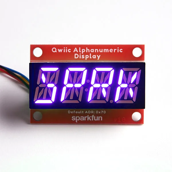 SparkFun Qwiic Alphanumeric Display