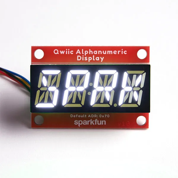 SparkFun Qwiic Alphanumeric Display