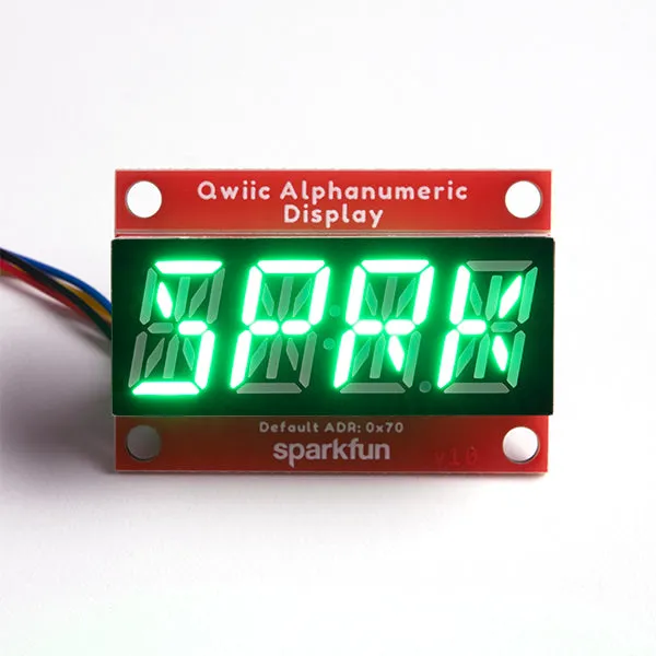 SparkFun Qwiic Alphanumeric Display