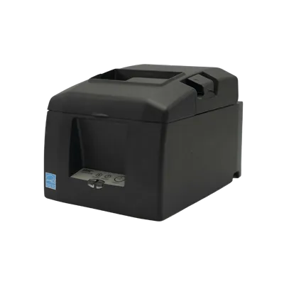 Star Micronics, TSP650II, Thermal, Cutter, WLAN, Ethernet, USB, Two Peripheral USB, CloudPRNT, Gray, Ext PS Included