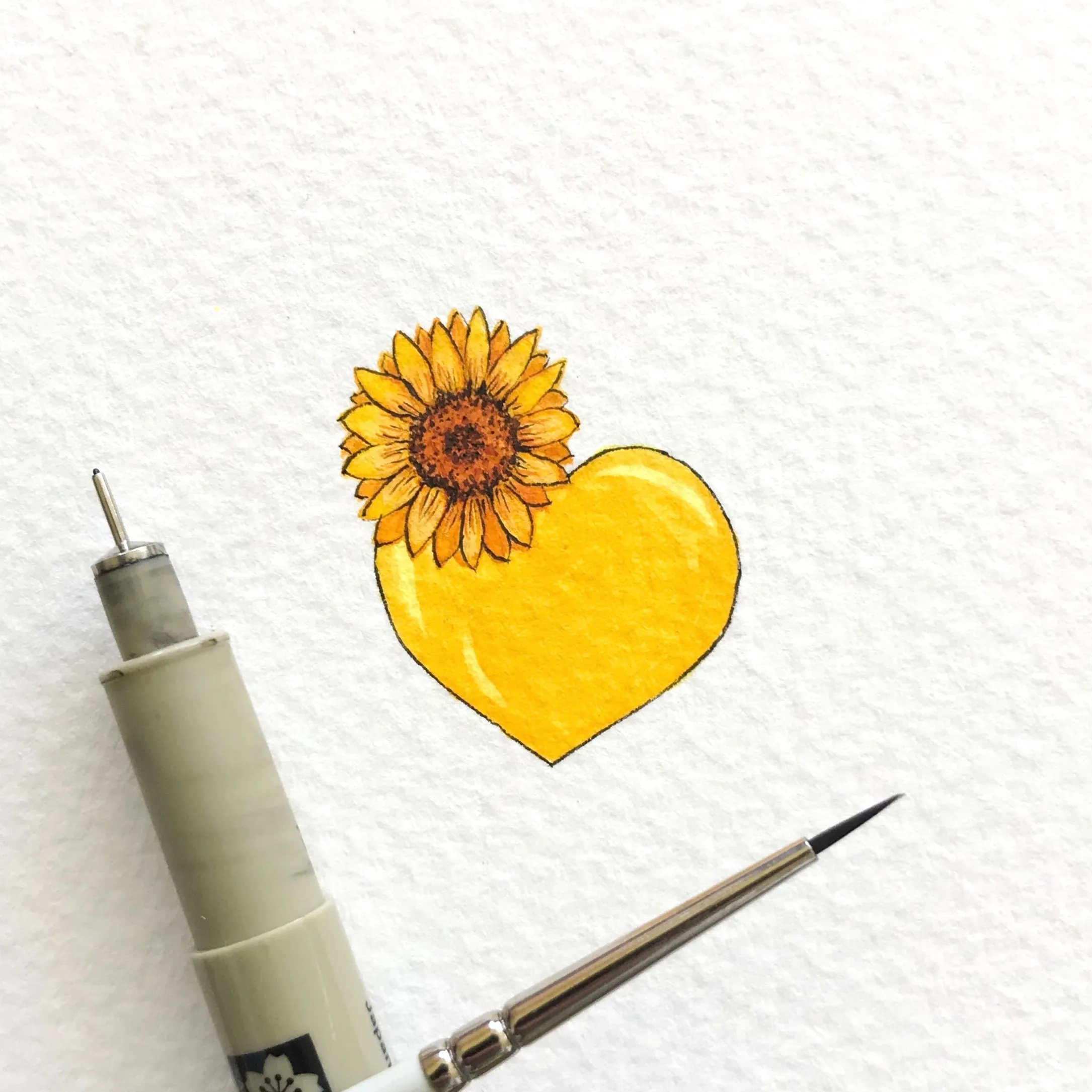 Sunflower heart