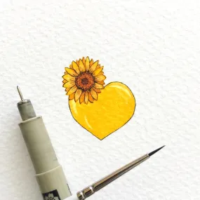 Sunflower heart