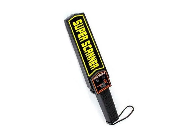 SUPER SCANNER HAND-HELD METAL DETECTOR