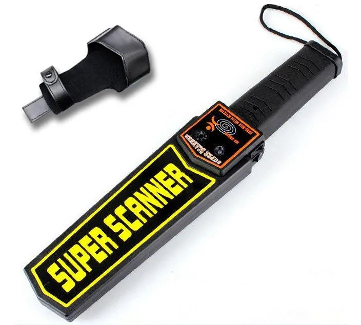 SUPER SCANNER HAND-HELD METAL DETECTOR