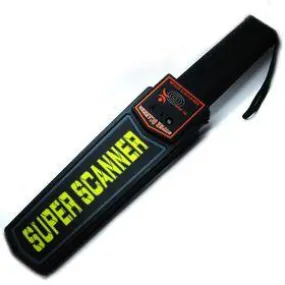 SUPER SCANNER HAND-HELD METAL DETECTOR
