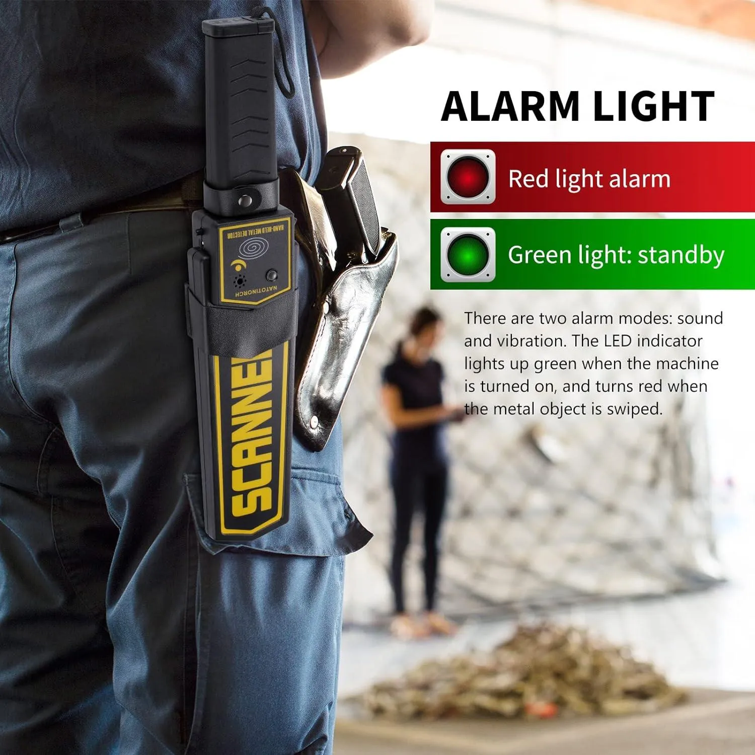 SUPER SCANNER HAND-HELD METAL DETECTOR