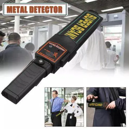 SUPER SCANNER HAND-HELD METAL DETECTOR