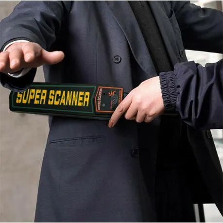 SUPER SCANNER HAND-HELD METAL DETECTOR