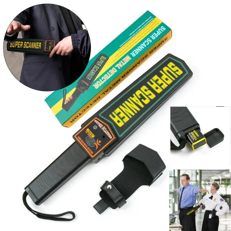 SUPER SCANNER HAND-HELD METAL DETECTOR