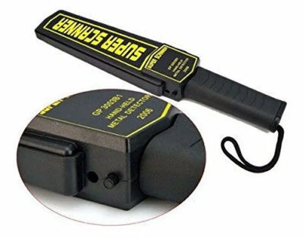 SUPER SCANNER HAND-HELD METAL DETECTOR