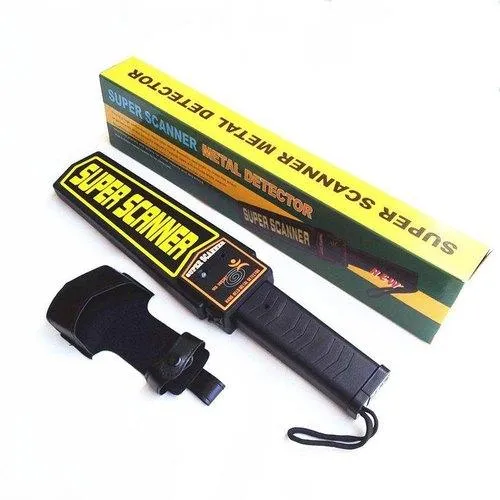 SUPER SCANNER HAND-HELD METAL DETECTOR