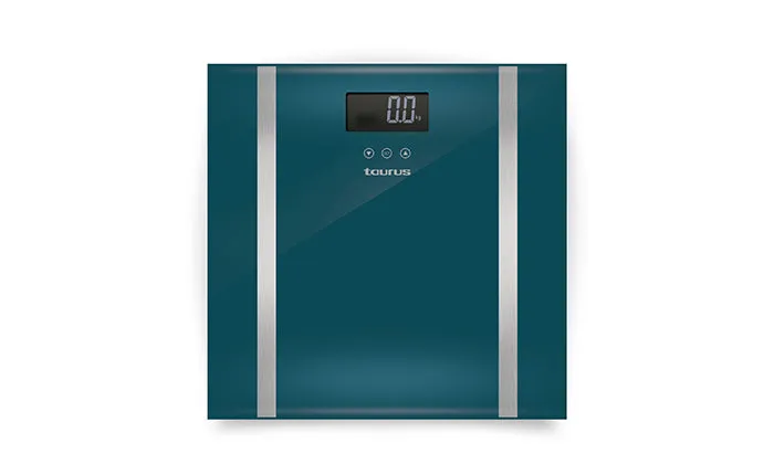 Taurus Bathroom Scale Bmi Digital Glass 180kg 3 V Syncro Glass