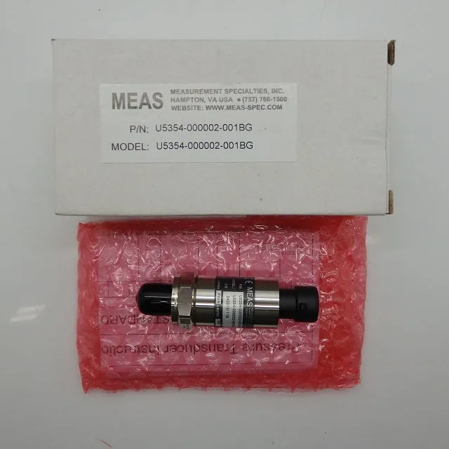 TE Connectivity 0-1Bar PSI Industrial Pressure Sensor U5354-000002-001BG
