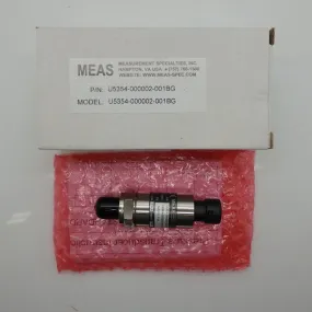 TE Connectivity 0-1Bar PSI Industrial Pressure Sensor U5354-000002-001BG