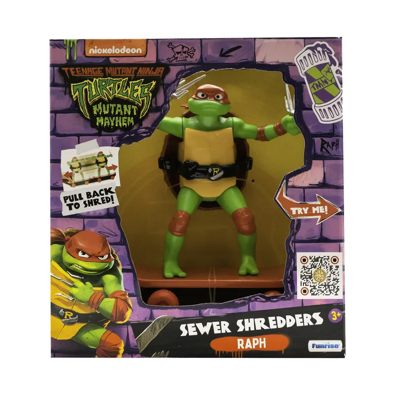 Teenage Mutant Ninja Turtles Sewer Shredders (Movie) Raphael