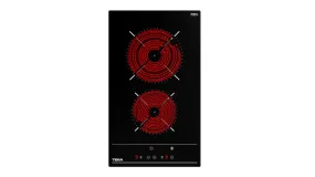 Teka TBC 32010 TTC BK 30cm Built-in Vitroceramic Hob with Touch Control and 2 zones