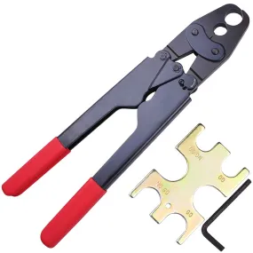 TheLAShop 1/2" 3/4" Copper Crimp Ring Pex Crimper Tools