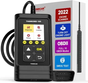 THINKOBD100 OBDII OBD2/ EOBD Vehicles Diagnostics Code Reader Scanner Tool/Auto Car Diagnostic/Scanner Automotive Engine Fault Code Reader/Auto Full-System Diagnostic Tool ODBII