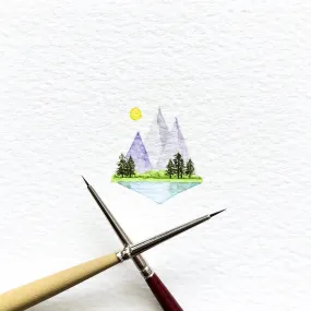 Three peaks