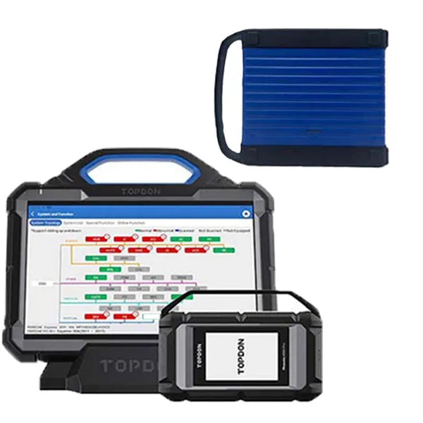 TOPDON - Phoenix Max - Advanced-Level Professional Diagnostic Tool with Scope
