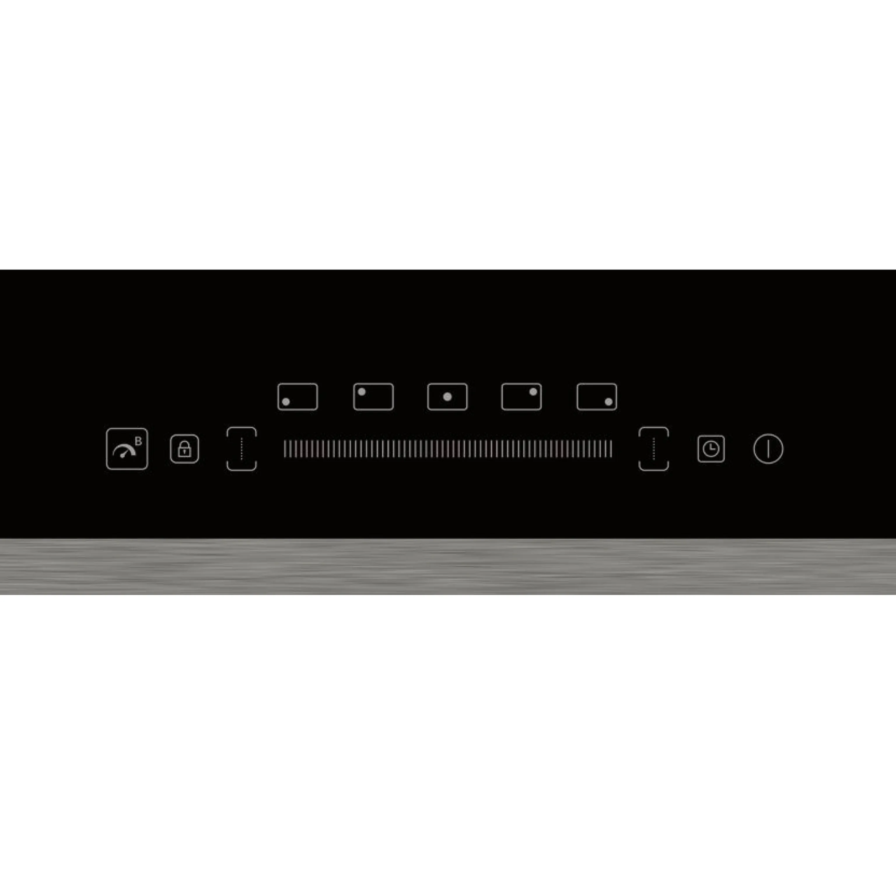 Toulouse 80cm 5 Zone Induction Cooktop with Double Flex Zone LS80I2F1Z
