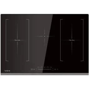 Toulouse 80cm 5 Zone Induction Cooktop with Double Flex Zone LS80I2F1Z