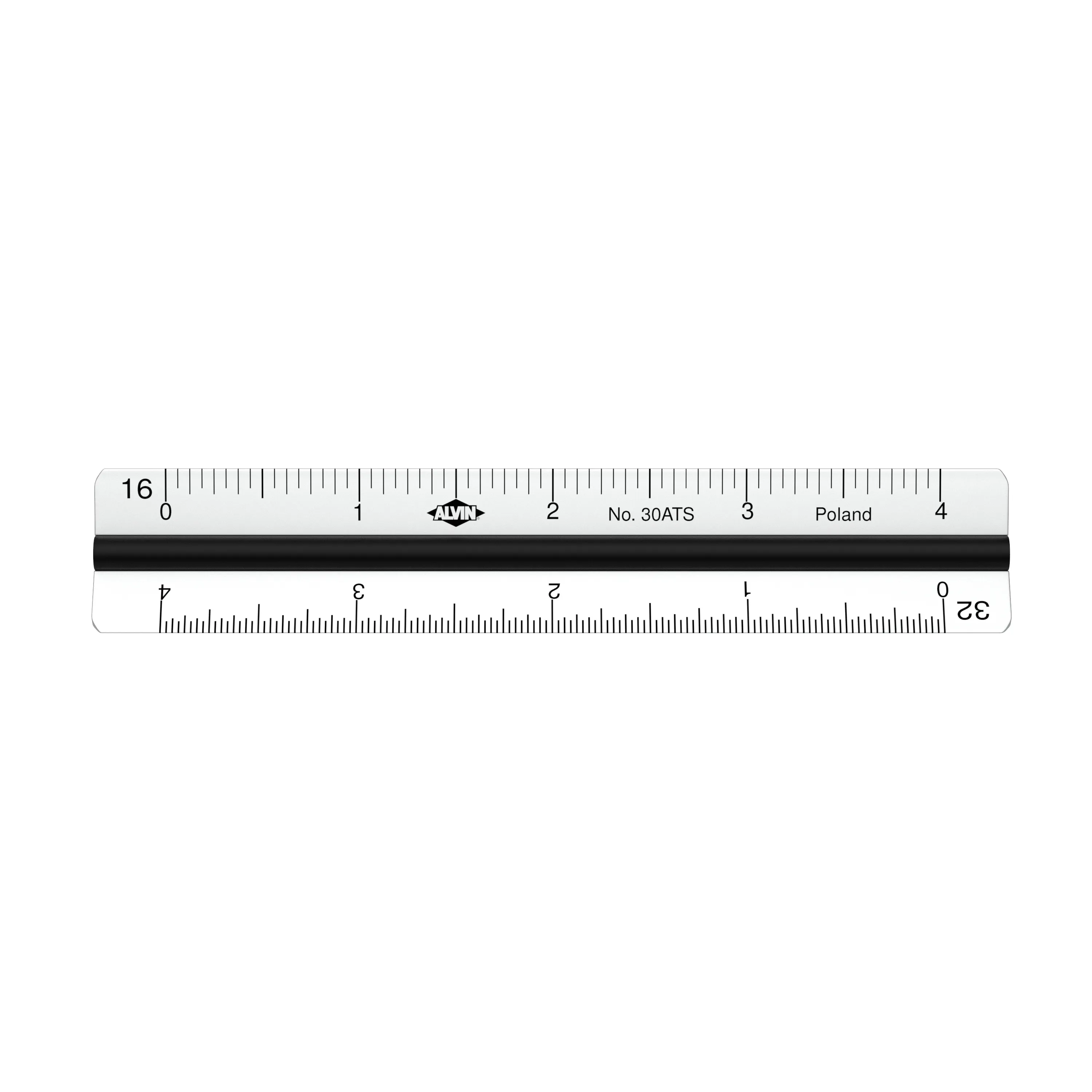 Triangular Scale Aluminum 4"