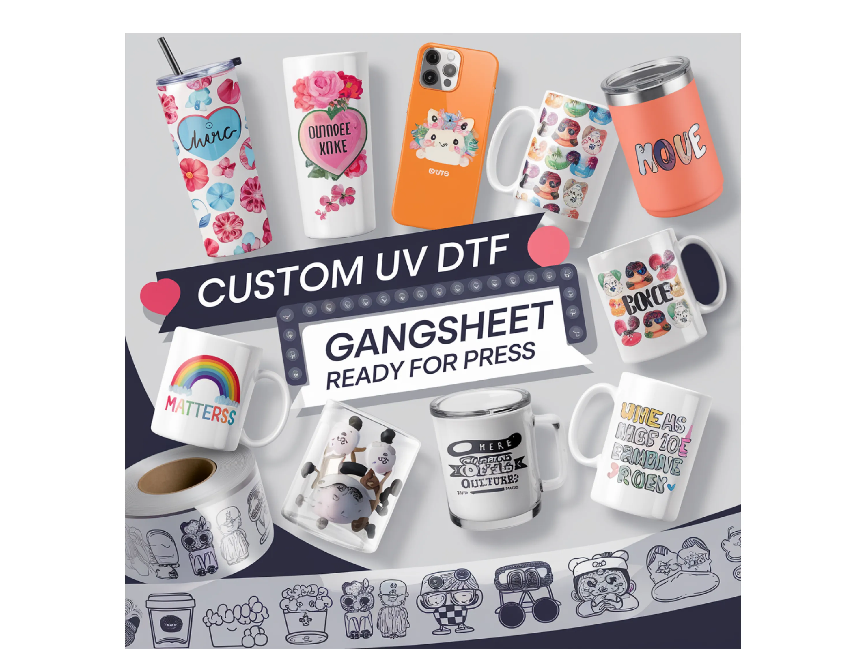 UV DTF (Permastickers)
