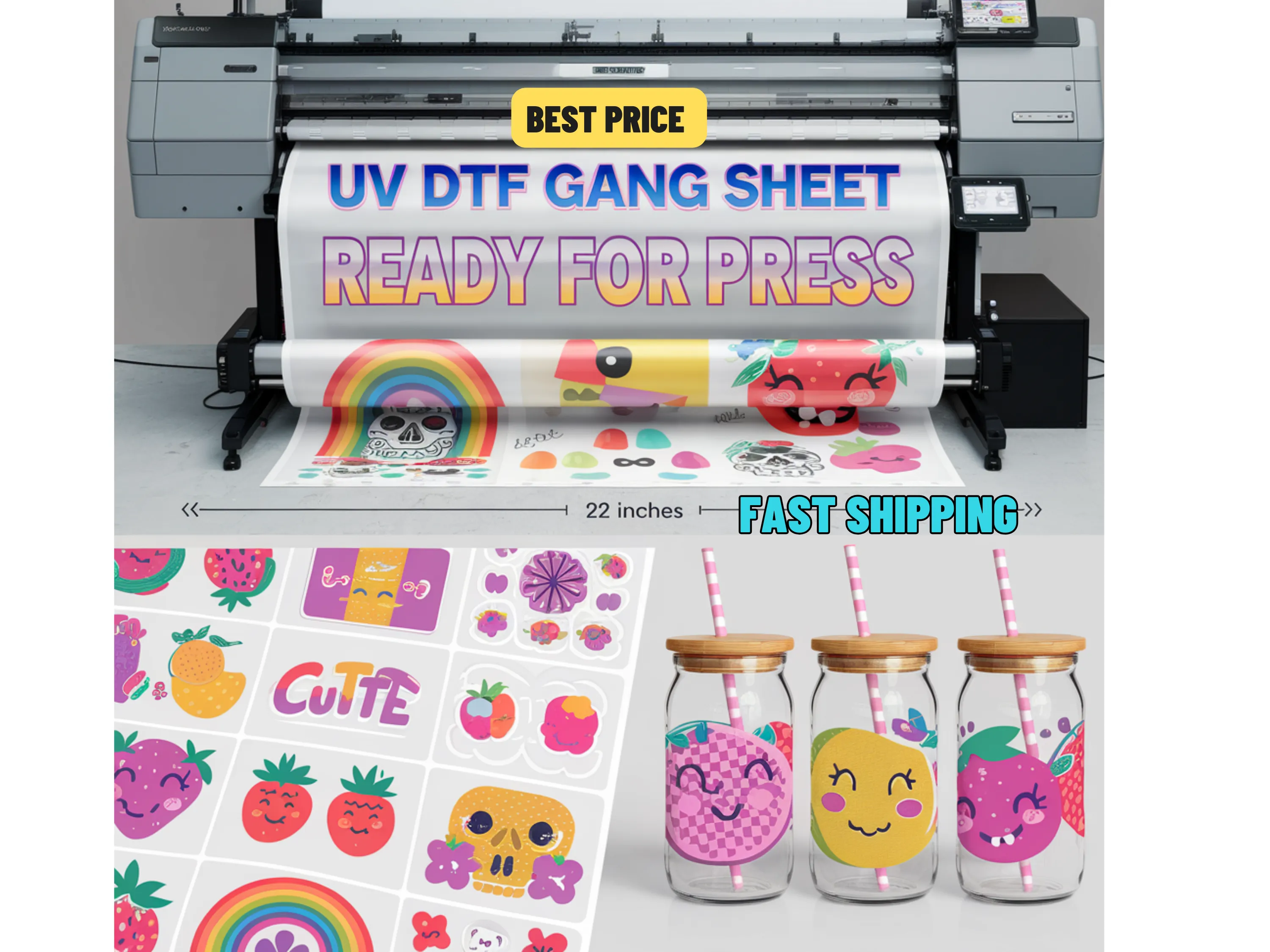 UV DTF (Permastickers)