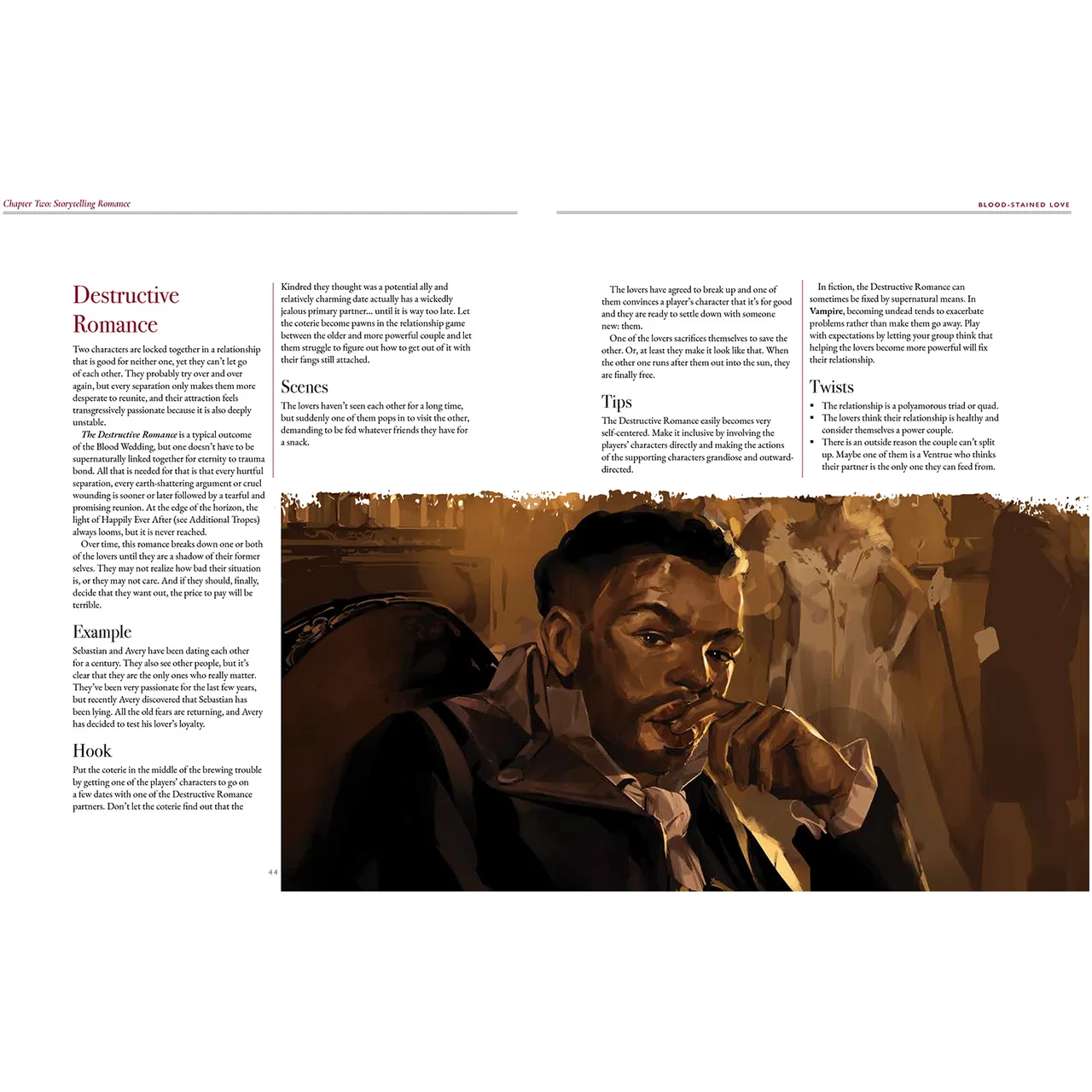 Vampire: The Masquerade 5th Edition -  Blood-Stained Love (Sourcebook)