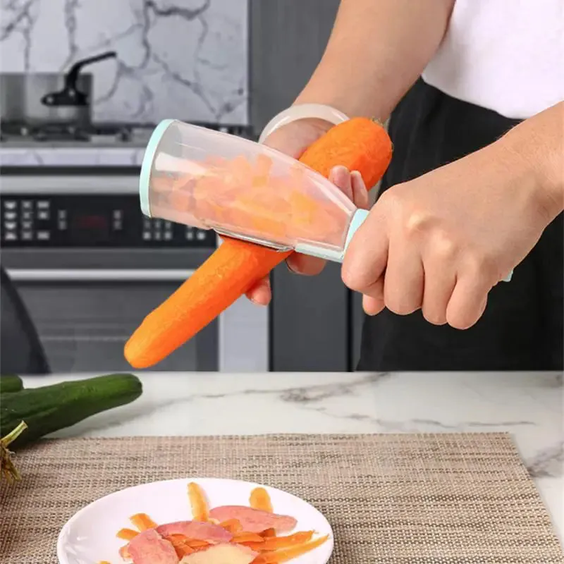 Vegetable Peeler With Container