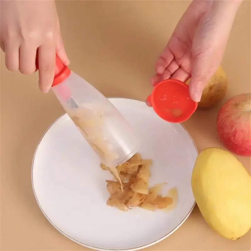 Vegetable Peeler With Container