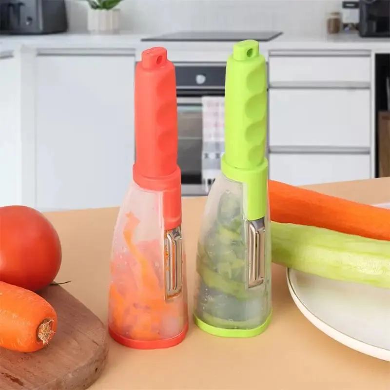 Vegetable Peeler With Container