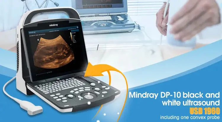 Veterinary Ultrasound BW Mindray DP10 Portable Multi-Application High Quality Bestseller Rated Scanner
