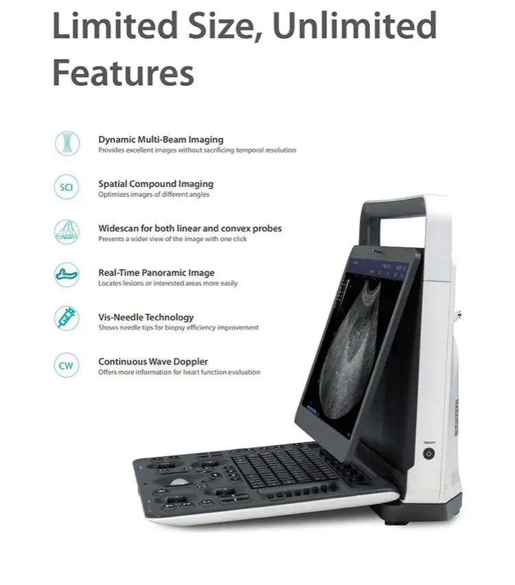 Veterinary Ultrasound BW Mindray DP10 Portable Multi-Application High Quality Bestseller Rated Scanner