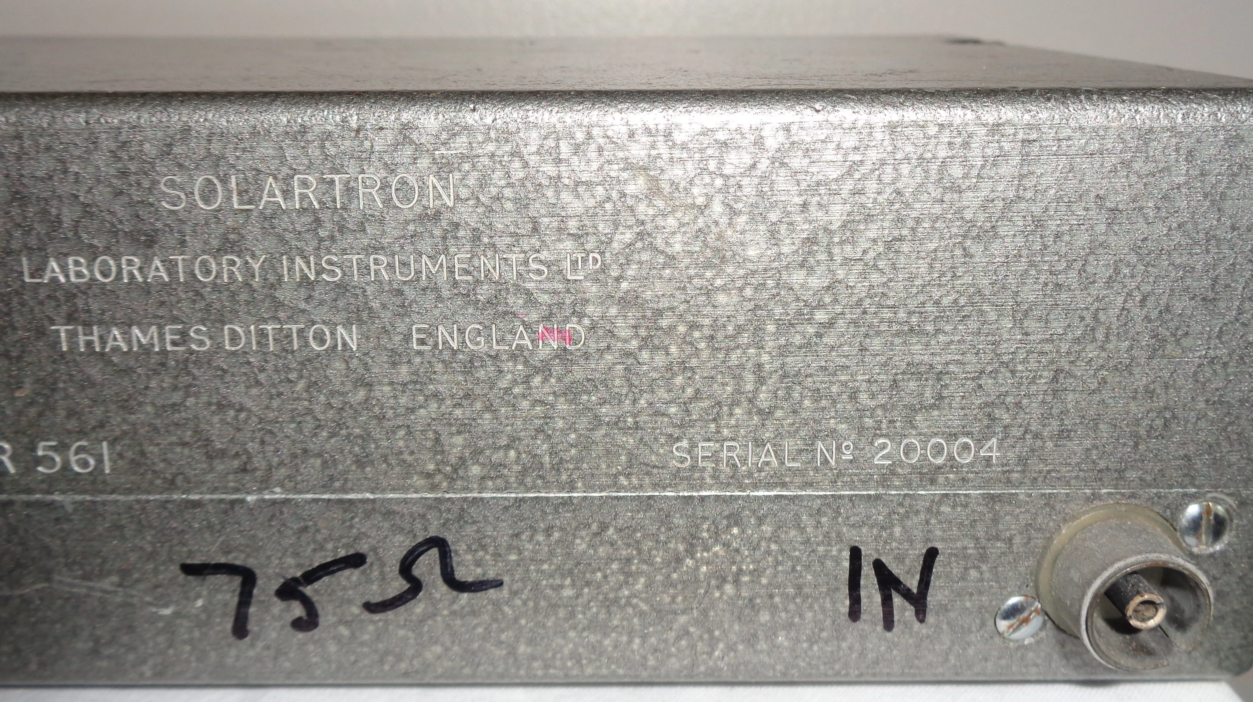 Vintage Solartron Attenuator CR561 75 Ohms