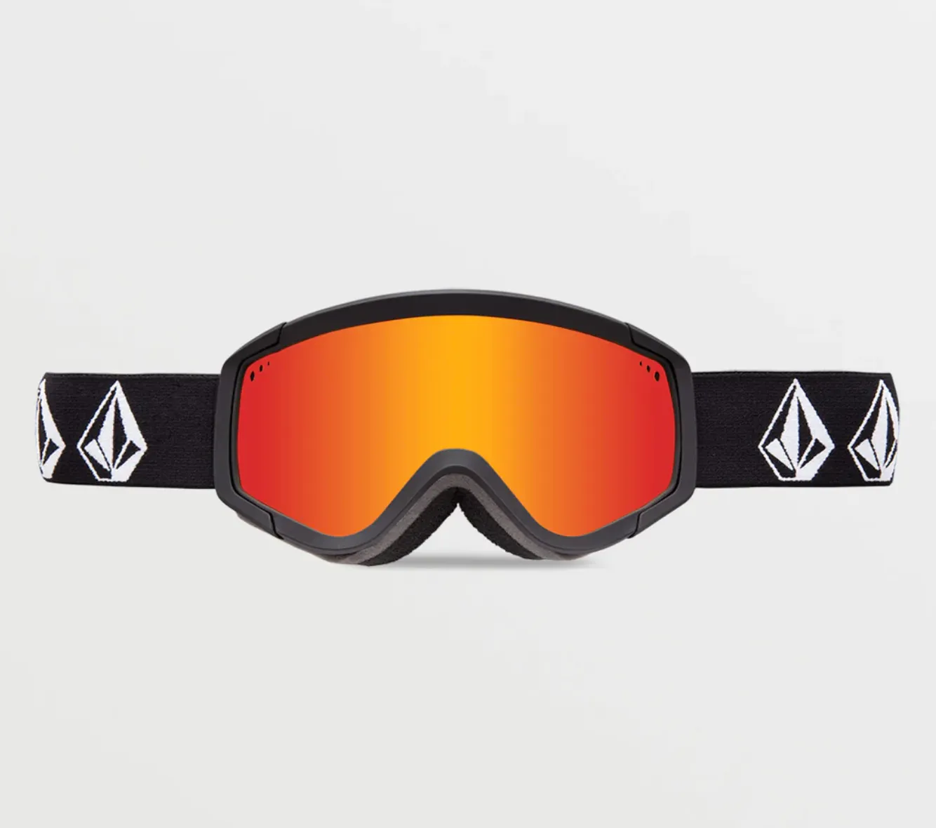 Volcom Big Youth Attunga Goggle Matte Black Stone w/ Red Chrome