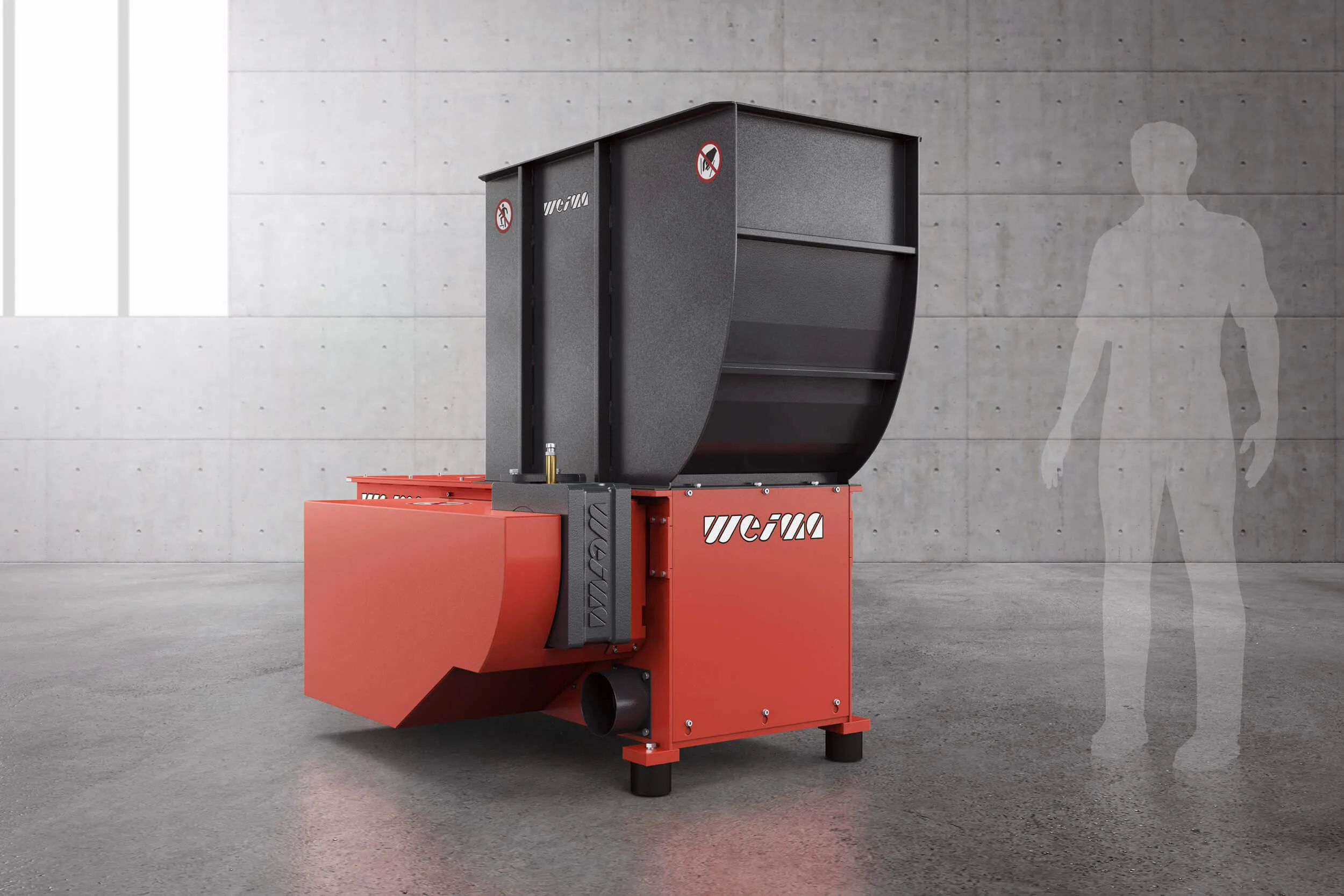 WEIMA Single Shaft Shredders, Woodchuck, WL4, WL6, WL8