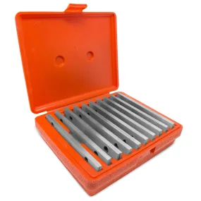 WEN 10380 20-Piece Precision-Ground 1/8-Inch Parallel Sets with Case