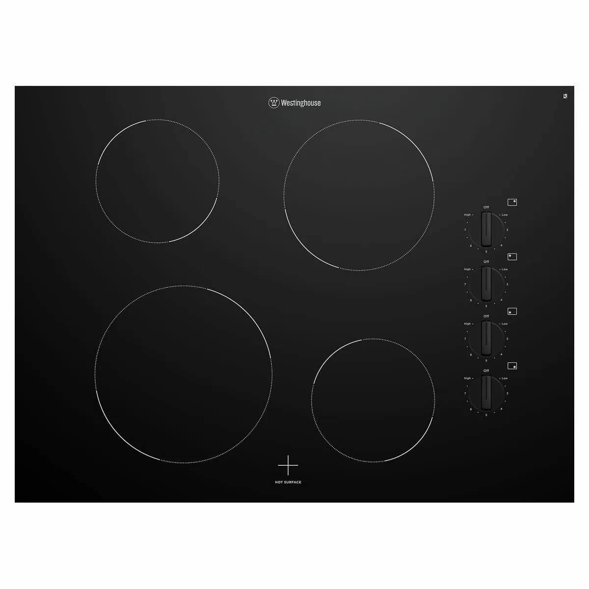 Westinghouse WHC742BC 70cm Ceramic Cooktop - New in Box Clearance and Seconds Discount