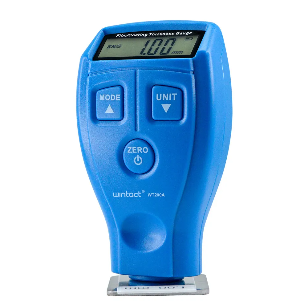 Wintact by Benetech WT200A Digital Coating Thickness Measuring Gauge with Car & User Mode Resolution for Paint, Film, Ceramic Coating, Vinyl Car Warp, Industrial, Home Improvement, Automotive & Motors Inspection Tools