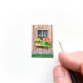 Wooden window box