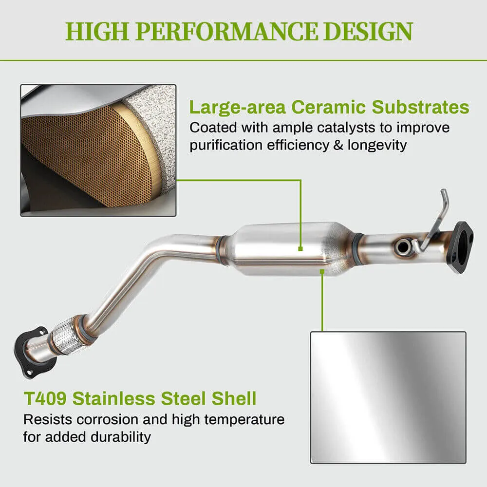 YITAMOTOR® 1997-2005 Buick Century 3.1L Catalytic Converter, 2000-2005 Chevy Impala/Monte Carlo 3.4L, 1997-2003 Pontiac Grand Prix 3.1L
