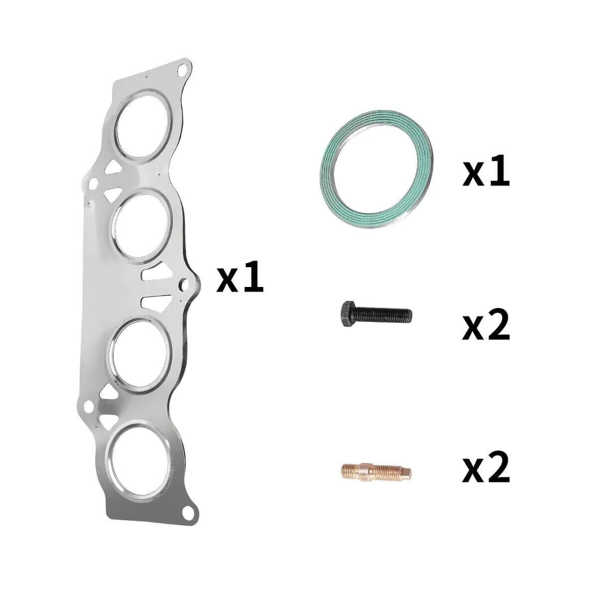 YITAMOTOR® 2002-2006 Toyota Camry & Solara 2.4L with Gasket Kit Exhaust Manifold Catalytic Converter