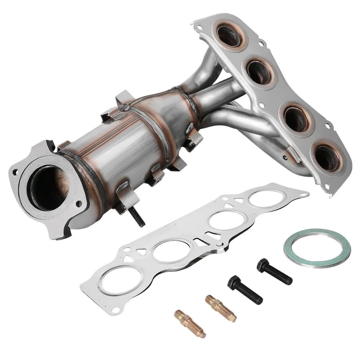 YITAMOTOR® 2002-2006 Toyota Camry & Solara 2.4L with Gasket Kit Exhaust Manifold Catalytic Converter